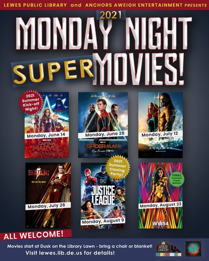 Lewes library Super Movie nights